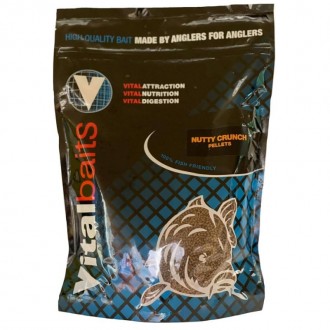 Pelety Vitalbaits Nutty Crunch 1kg