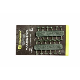Stoper RidgeMonkey RM-Tec Hook Ring Stops 24ks