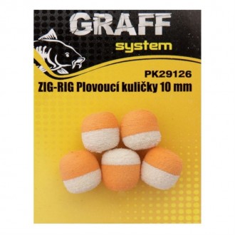 Plovoucí kuličky Graff Zig-Rig 10mm 5ks
