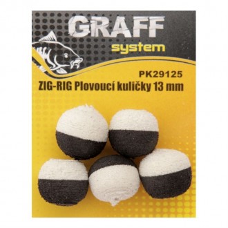 Plovoucí kuličky Graff Zig-Rig 13mm 5ks