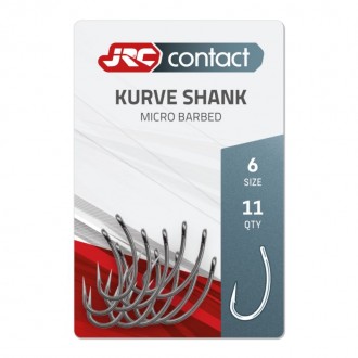 Háček JRC Kurve Shank Carp Hook 11ks