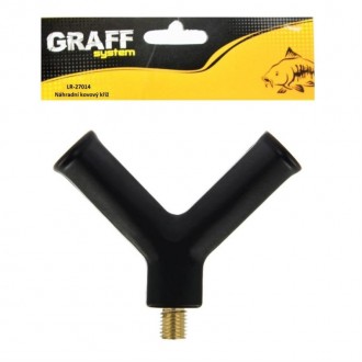 Náhradní kovový kříž k podběráku Graff