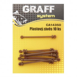 Plastový závěs Graff 10ks