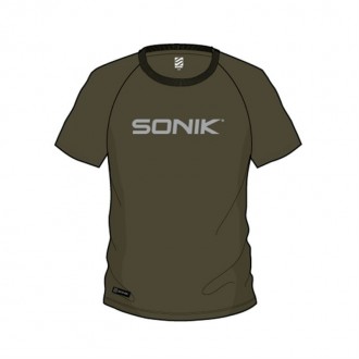 Tričko Sonik Raglan Tee Green