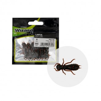 Larva Wizard Soft Lure 6ks