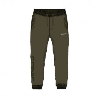 Sonik: Tepláky Jogger Green Velikost M