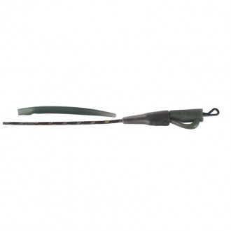 Závěs na olovo s rovnátkem Anaconda Safety Lead Clip zelená 35lb 2ks