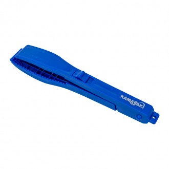 Nůžky na čištění ryb Kamasaki modré 21,5cm