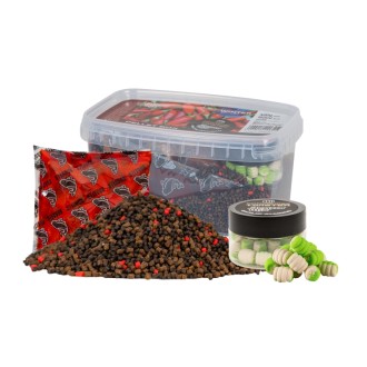 Set krmení Benzar Mix Winter Pellet Box + nástraha Concourse Twister ZDARMA