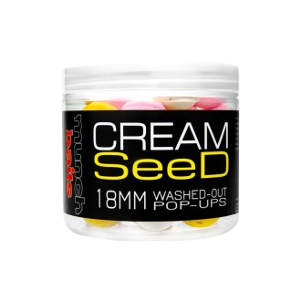 Plovoucí Boilies Munch Baits Washed Out Pop-Ups Cream Seed 200ml