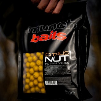 Boilies Munch Baits Citrus Nut Boilies 1kg