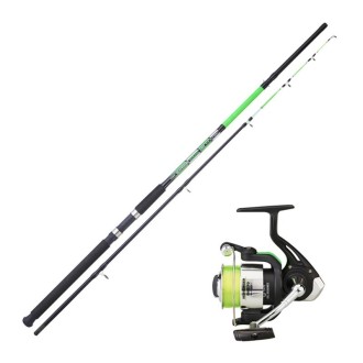 Prut Sunset Seavenger Boat H 2,10m 100/250g + naviják Seavenger SW 5002FD