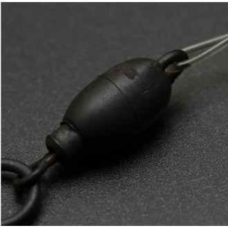 Zátěž na obratlík Gardner Covert Tungsten QC Hook Swivel Hinge Beads 8ks