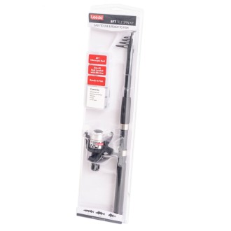 Prut s navijákem Leeda Telescopic Spin Fishing Kit 2,4m