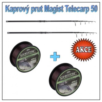 Prut Anaconda Magist Telecarp 3,60m 3,0lb + 2x vlasec Saenger