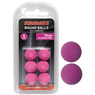 Round Balls 14mm růžová (plovoucí kulička) 6ks