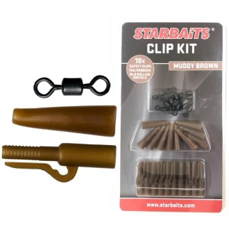 Závěs na olovo Starbaits Clip Kit Set 10ks