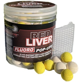 Plovoucí boilies Starbaits Concept Bright Red Liver 50g