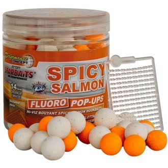 Plovoucí boilies Starbaits Concept Bright Spicy Salmon 50g