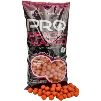 Boilies Starbaits Probiotic Peach - Mango 2kg