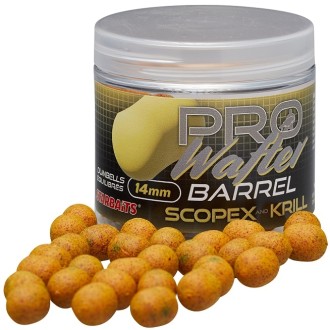 Vyvážená nástraha Starbaits Probiotic Wafter Scopex - Krill 14mm 50g