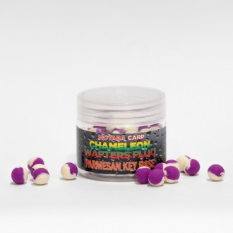 Nástraha Motaba Carp Wafters Chameleon Fluo 8mm 25g