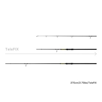 Prut Delphin Stalx TeleFIX 3,0cm 3,25lb