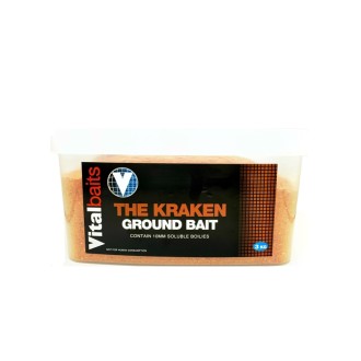 Vnadící směs Vitalbaits The Kraken Bucket 3kg
