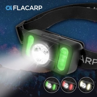 Nabíjecí čelovka Flacarp HL4RX s příposlechem