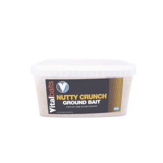 Vnadící směs Vitalbaits Nutty Crunch Bucket 3kg