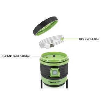 Kempová lampa Delphin AURA+ UC 8,5W 5400mAh