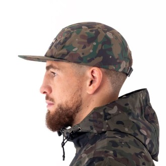 Kšiltovka Trakker TechPro Camo 5 Panel Cap