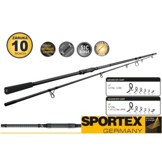 Prut Sportex Advancer CS-2 Carp 3,66m 2,75lb