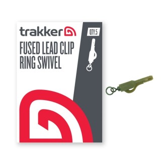 Závěsky Trakker Fused Lead Clip - Ring Swivel