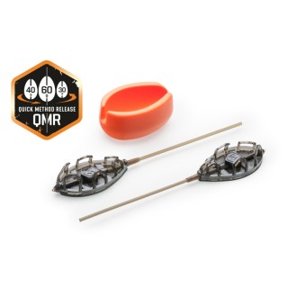 Sada krmítek Mivardi Method Feeder QMR Grip XL Long 50g+60g+formička