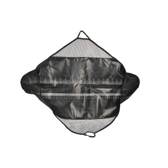 Vážící podložka Carp Expert Advancer Black s metrem 125 x 100 cm