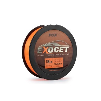 Vlasec Fox Exocet Fluoro Orange Mono 1000m