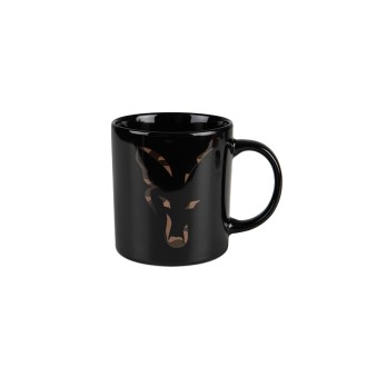Hrnek Fox Black & Camo Head Ceramic Mug