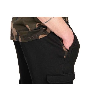 Tepláky Fox LW Black/Camo Combat Joggers