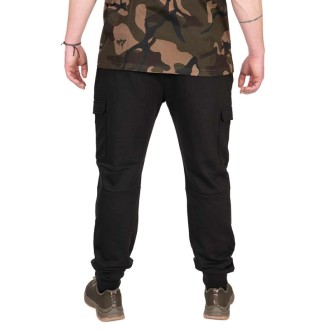 Tepláky Fox LW Black/Camo Combat Joggers