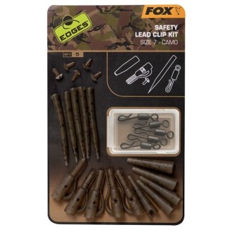 Montáž Fox EDGES™ Camo Safety Lead Clip Kit Size 7 5ks
