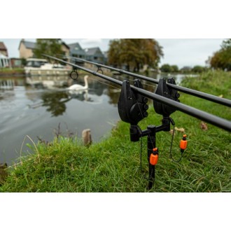Hrazda na 2 pruty Fox Black Label QR Buzz Bars 2 Rod