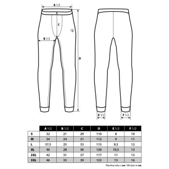 Funkční Termo spodky Giants Fishing Thermal Bottom Deluxe