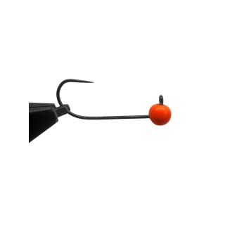 Jigová hlavička Jigovky HD Barbless Orange #4 5ks