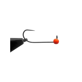 Jigová hlavička Jigovky HD Barbless Orange #6 5ks