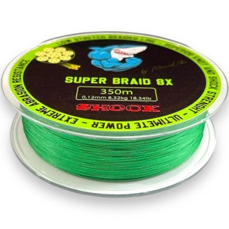 Šňůra Shock Super Braid X8 Moss Green 150m