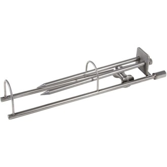 Sumcový nerezový držák prutu Sports Exclusive s kladkou skládací 75/45cm