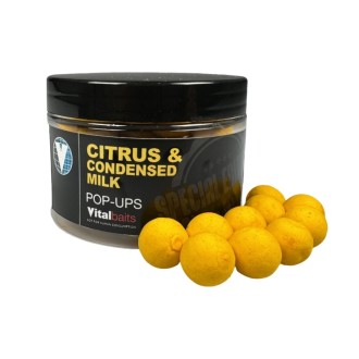 Pop Up Boilies Vitalbaits Citrus & Condensed Milk