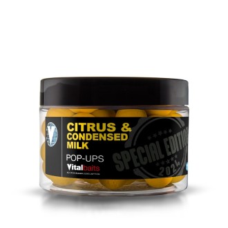 Pop Up Boilies Vitalbaits Citrus & Condensed Milk