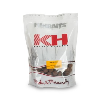 Boilie Mikbaits Krvavý Huňáček Krab - Sardinka 900g